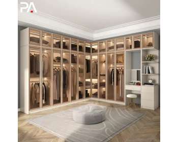 Tủ quần áo cánh kính cao cấp gỗ công nghiệp QA119